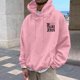 thumbnail image 3 of MHFRRA Sudaderas y Sudaderas para Hombre para Uso Informal Jersey Holgado con Estampado Gráfico Ideal para Otoño E Invierno Combina Perfectamente con Pantalones Casuales para Una Comodidad Diaria Rosa, 3 of 5