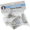 thumbnail image 4 of Cambridge Paper Holder, Satin Nickel by Stone Harbor Hardware, 4 of 4