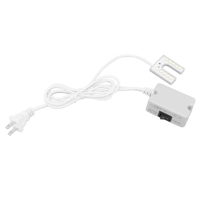 Lámpara de Cuello de Cisne de Trabajo, Aplicacia Amplia y Flexible Natural US ee. Uu. 110-250V LED DE LA MÁQUINA DE LA MÁQUINA DE COSER PARA EL SASTRE