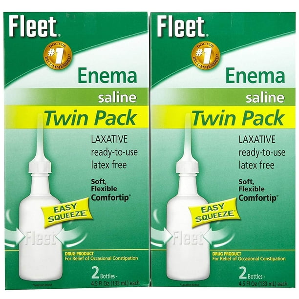 FLEET Adult Enema Twin Pack, 2 pk