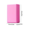 thumbnail image 3 of High Density EVA Foam Yoga Block, Soft Non-Slip Surface Lightweight Yoga Brick, Supportive Yoga Accessories for Pilates Stretching, 3 of 6