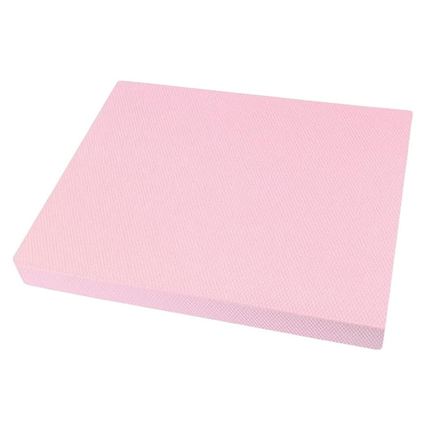 Almohadilla de equilibrio Cojín de equilibrio Suave antideslizante 40 cm x 33 cm Rodillera para ejercicio Entrenador de estabilidad para entrenamiento , Rosado shamjiam almohadilla de equilibrio