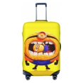 thumbnail image 1 of Cute Anime Cartoon Minions Travel Suitcase Protective Cover Trunk Case Washable Elastic Luggage Cover Fits X-Large Suitcase Protector Baggage With Concealed Zipper Gifts, 1 of 5