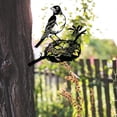 thumbnail image 4 of Estatua De Jardín De Nido De Pájaro, Decoración Artística De Patio De Pájaros De Metal, Estaca De Silueta De Animal Para Decoración De Jardín Y Patio Trasero Eigraketly HA034971-00, 4 of 6