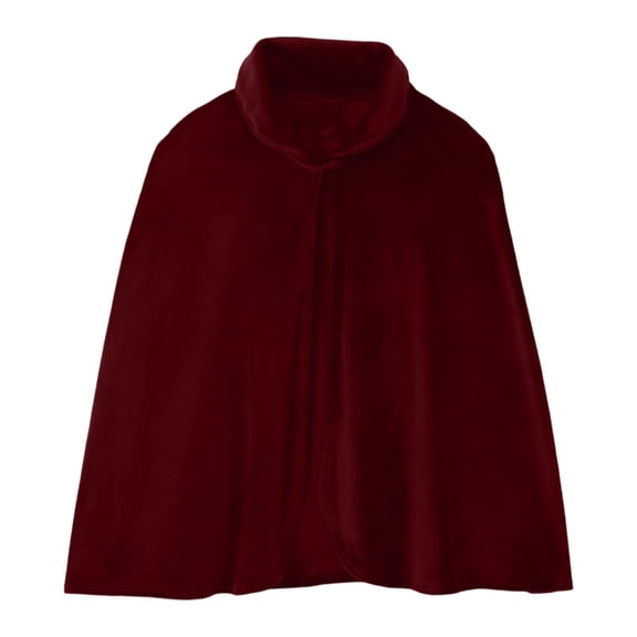 Stand Collar Cape for Adult Costume Accessory - Perfect for Cosplay, Parties, Masquerade and Halloween Events