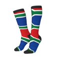 thumbnail image 2 of Women's Knee High Socks South African Flag Thermal Soft Knee Long Socks, 2 of 7