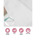 thumbnail image 6 of Turquoise Ombre Kitchen Dish Towels for Drying Dishes Set of 2, Modern Gradient Abstract Art Waffle Weave Microfiber Hand Tea Bathroom Towels Quick Dry & Absorbent Towel 12x12, 6 of 7