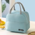thumbnail image 1 of TNDBKQWR Lunch Work Bag Insulated Lunch Box Bag for Boys, Kid Lunch Bag Lunch Tote Bag for Women, Girls Lunch Bag Lunch Pales for Men(Light Blue), 1 of 6