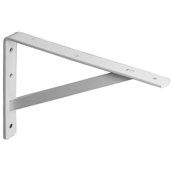 Knape & Vogt 20in. White Heavy Duty Shelf Brackets 208WH500