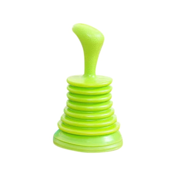 Moonsky Manual Sink and Pipe Unblocker, High-Pressure Plunger for Kitchen and Bathroom Clogs, Professional Sewer Cleaning Tool, Green
