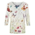 thumbnail image 4 of Womens Tops Dressy Casual Short Sleeve Cotton Womens Blouses And Tops Dressy Button Down Shirts for Women Work, 4 of 5