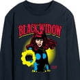 thumbnail image 3 of Marvel - Black Widow Logo - Men's Long Sleeve Graphic T-Shirt, 3 of 5