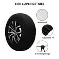 thumbnail image 4 of Easygdp Easter Eggs Wheel Sun Guard, Spare Tire Cover,Universal Trailer Suv Truck Camper Travel,Easy To Install And Remove -16 Inch, 4 of 9