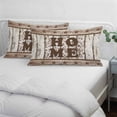 thumbnail image 4 of Retro Farmhouse Pillow Covers 24"x36", Country Star Berries Text Wooden Grain Soft Brushed Microfiber Breathable Throw Pillow Covers, Pillowcase with Zipper for Couch Sofa Bedroom Living Room, 4 of 9