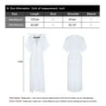 thumbnail image 2 of Swimsuit Cover Up for Women Open Front Kaftan Cardigan Swimwear Cover Up White Lace Stitching Bathing Suit Cover Up Shermie, 2 of 6