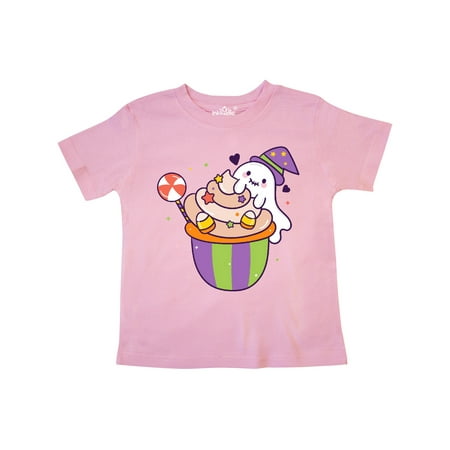

Inktastic Ghost Cupcake Gift Toddler Boy or Toddler Girl T-Shirt