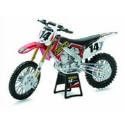 New Ray NR57567 Honda Geico Team No. 14 2012 Kevin Windham Dirt Bike Motorcycle 1-12