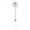 White, variant on SRU Silicone Pacifier Clips with Teething Toys - Floral Design Unisex Clips for Babies, Food-Grade BPA-Free Holder & Chewable Accessories