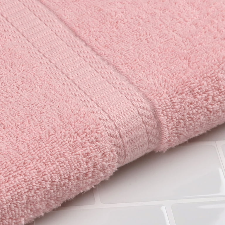 Mainstays Solid Bath Towel Daylily Pink Walmart