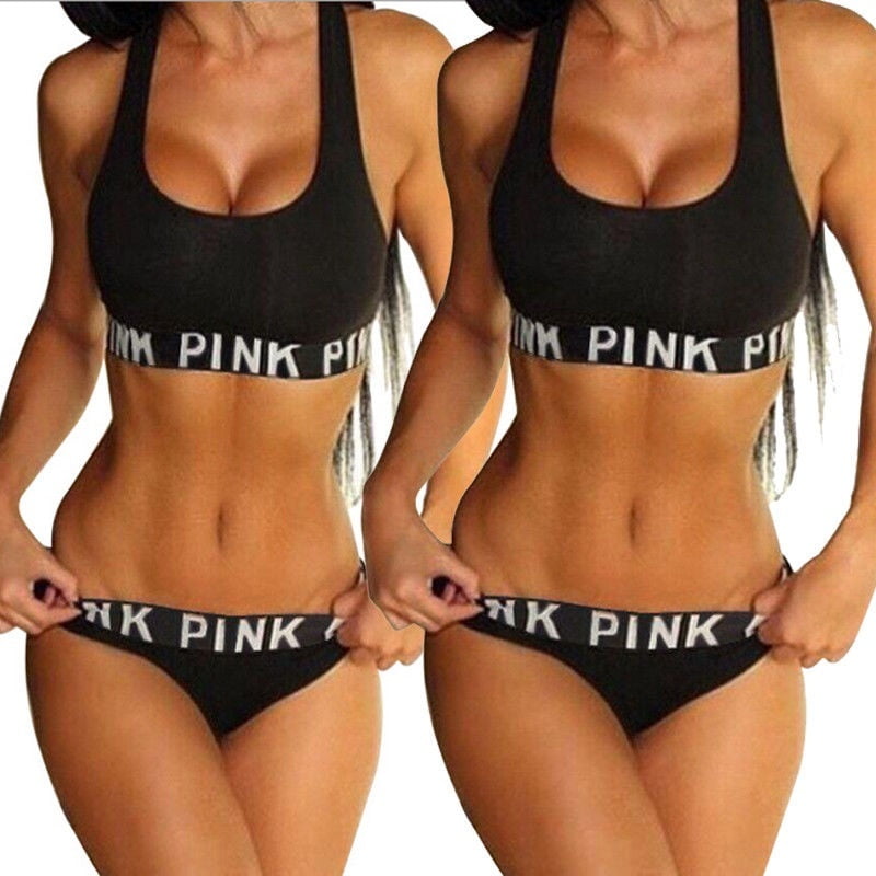 sports bra and boxers