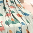thumbnail image 3 of Beige Dinosaurs Landscapes Pattern Blanket,Comfortable Soft Flannel Throw Blanket,All Season,Warm Lightweight Blankets for Sofa Bed Couch Living Room Chair,30"x40", 3 of 4