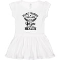 thumbnail image 3 of Inktastic Handpicked for Earth By My Yaya in Heaven with Angel Wings Girls Toddler Dress, 3 of 5