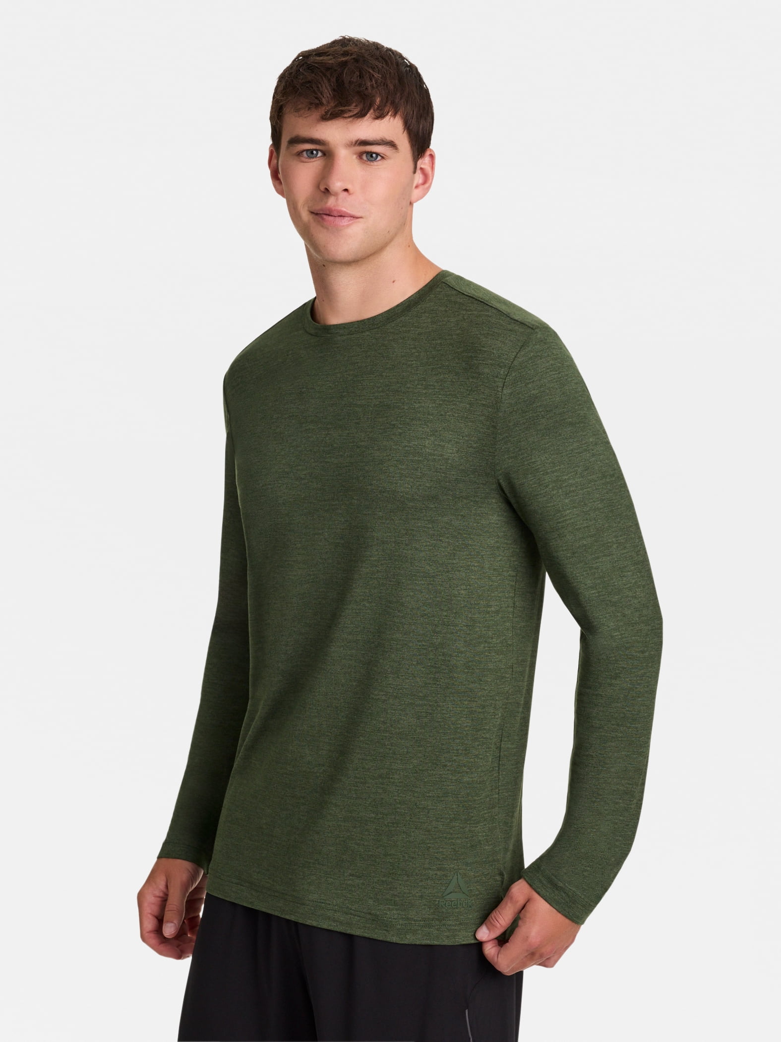 Reebok Men's and Big Men's Legacy Core Long Sleeve T-Shirt, Sizes XS-5XL