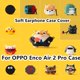thumbnail image 4 of [Envío Rápido] Para OPPO Enco Air 2 Pro Case Niche Cartoon Pattern Staghorn Tiger & Shiba Inu Casing Funda Suave Para Auriculares, 4 of 4