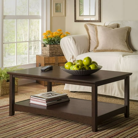 - Bush Furniture Buena Vista Coffee Table in Madison Cherry