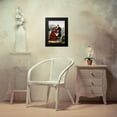 thumbnail image 4 of Ives, Currier and 11x14 Black Modern Framed Museum Art Print Titled - Off For The War, 4 of 5
