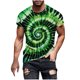 thumbnail image 2 of Tops para hombre, blusas y camisas de manga corta con cuello redondo para hombre, jersey informal de moda con estampado de cuello redondo para hombre, pantalones cortos deportivos para fitness, blusa, 2 of 5