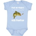 thumbnail image 3 of Inktastic Pack My Diapers I'm Going Fishing with Pawpaw (white) Boys or Girls Baby Bodysuit, 3 of 5