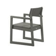 thumbnail image 2 of POLYWOOD EDGE Dining Arm Chair in Slate Grey, 2 of 2