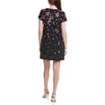 thumbnail image 2 of Adrianna Papell womens  Short Sleeve Midi Dress, 4, Pink, 2 of 4