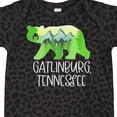 thumbnail image 4 of Inktastic Gatlinburg, Tennessee Mountains and Bear Shape Boys or Girls Baby Bodysuit, 4 of 5