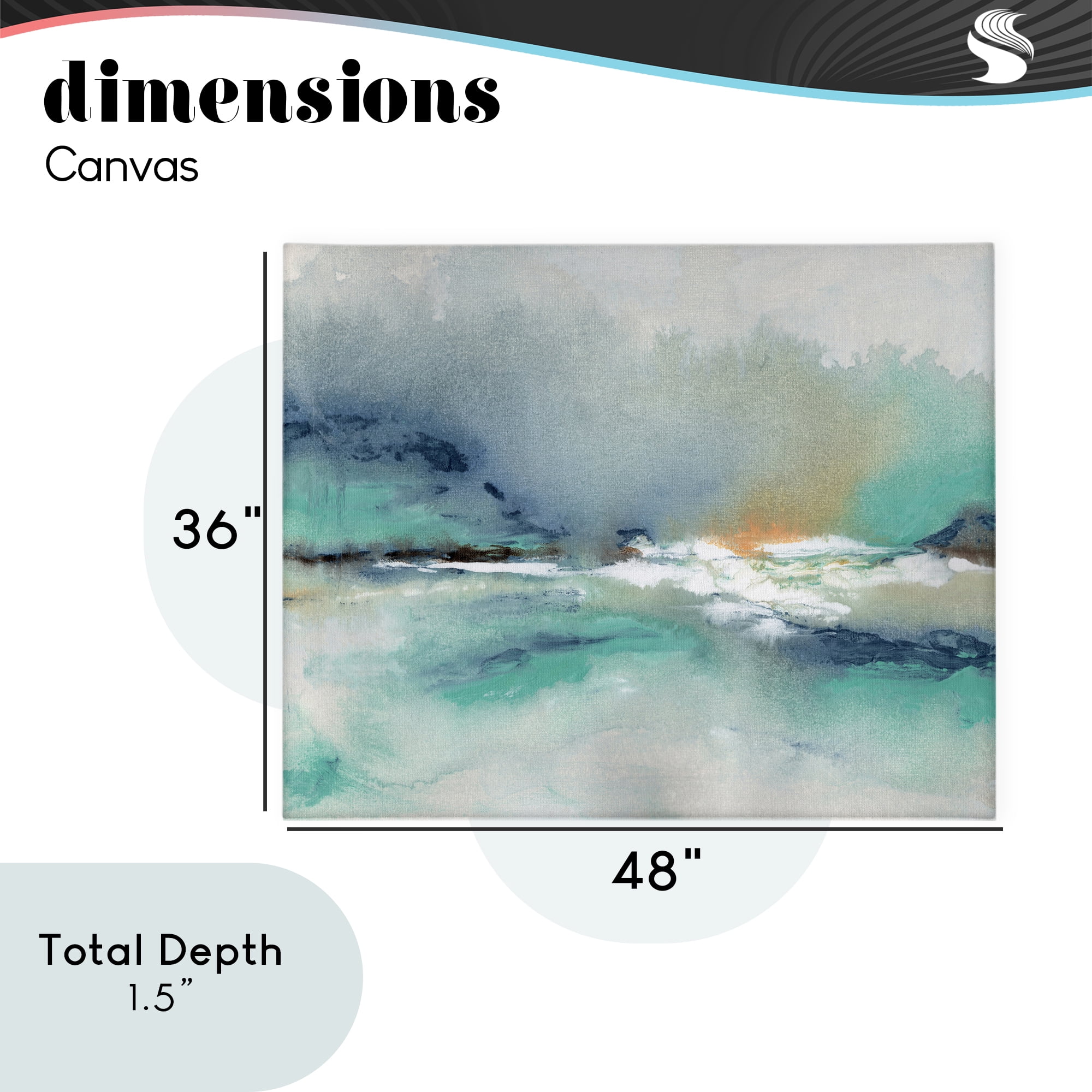 Stupell Industries Sun Bleached Crossing Canvas Wall Art, design by NLS Design