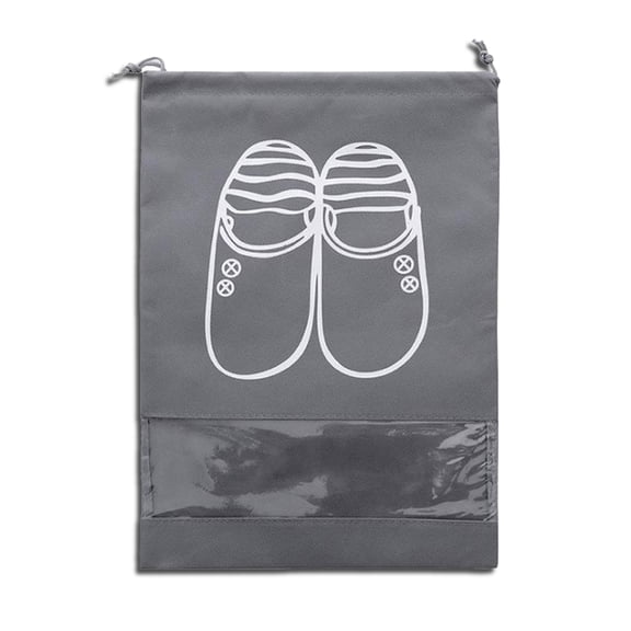TureClos Shoes Bags Dust-proof Portable Shoes Organizer Non-woven Fabric Waterproof Travel Clothes Holder Shoes Storage Bag