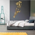 thumbnail image 3 of Autoadhesivo Cristal Acrílico Pared Pegatinas Steed 3D Calcomanías Para Sala De Estar Tv Fondo Pared Estudio Decoración 3D Minnieouse HA043101-04, 3 of 6