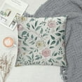 thumbnail image 2 of Nawypu &nbsp;Spring Flowers Throw Pillow Covers Cute Floral Pink Green Blue Pillowcase Pillow Shams Cushion Case Single Side Printing King Size, 2 of 5