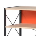 thumbnail image 2 of Estantería ancha metálico de madera MU:4LIFE Estante librero multiuso 140 cm 40 cm 60 cm, 2 of 5