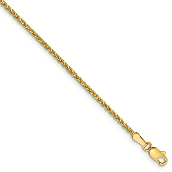 14k 1.4mm Diamond-Cut Spiga Chain