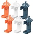 thumbnail image 1 of 6pcs Men's Toothbrush Holder Razor Wall Mounted Mirror Wall Mounted Clothes Rack Electronic Toothbrush Electric Wall Mounted Toothbrush Holder, 1 of 5
