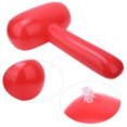 thumbnail image 4 of Mazo Inflable, Martillo Inflable Rojo/amarillo/azul, Para Niños Chico Chica Interior/exterior Diversión Niños Juguetes Regalo De Cumpleaños Fyydes Rojo, 4 of 8