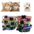 thumbnail image 5 of Labymos Pet Supplies Reflective Patch Collar Release Buckle Bell Tightness Adjustable Pet Collar, 5 of 5