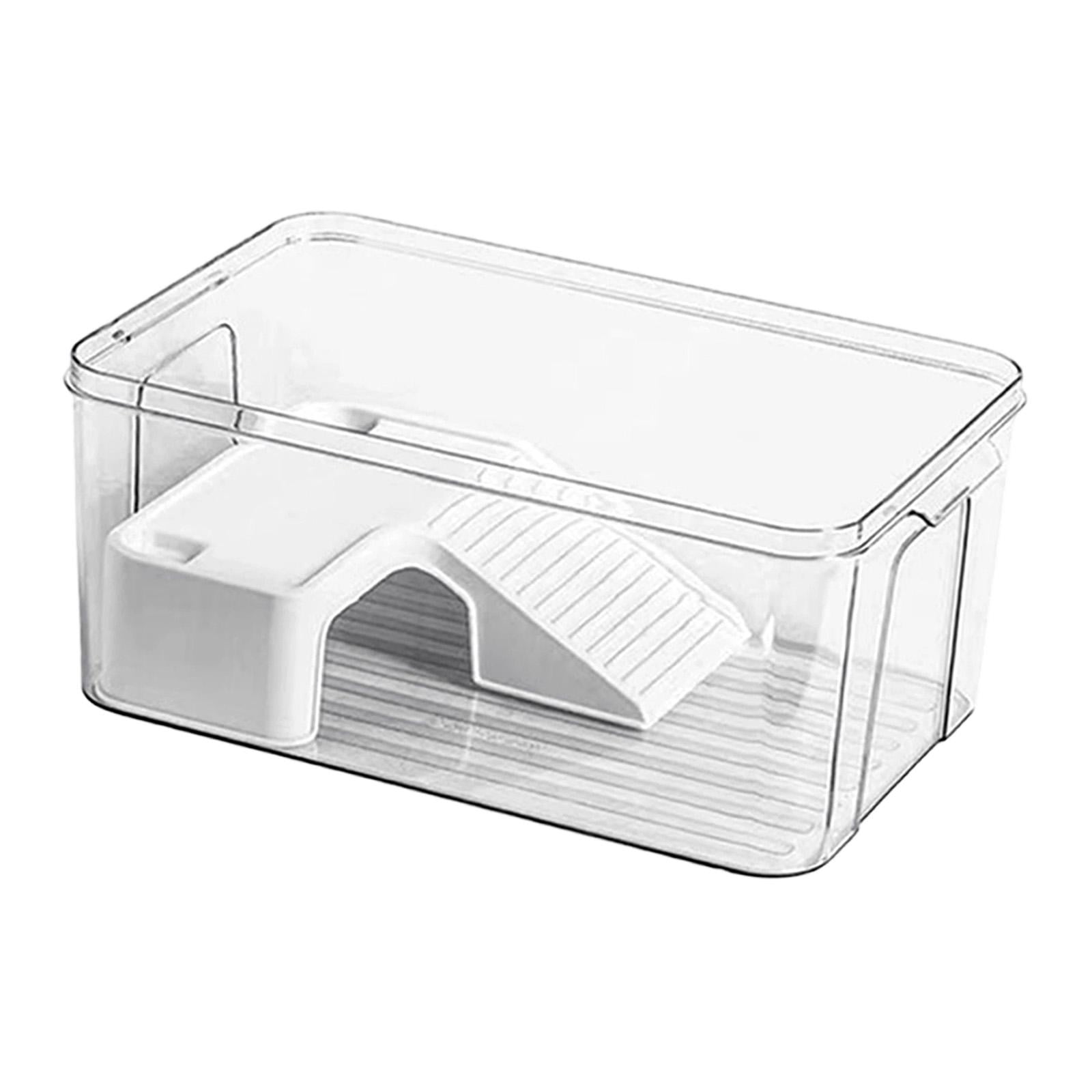 Turtle Aquarium Pet Terrarium Breeding Box Plastic Material for Tortoises Amphibians Desktops