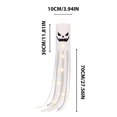 thumbnail image 3 of 39.4'' Halloween Ghost Windsock Flag with Lights Decorations, Glow in the Dark Halloween Outdoor Hanging Decor for Yard Patio Garden Pathway Party Decoration Hanging Ghosts Halloween Decor, 3 of 9