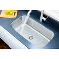 thumbnail image 3 of Wells Sinkware  Craftsmen Series 31-inch 18-gauge Undermount Single Bowl Stainless Steel Kitchen Sink Package, 3 of 5