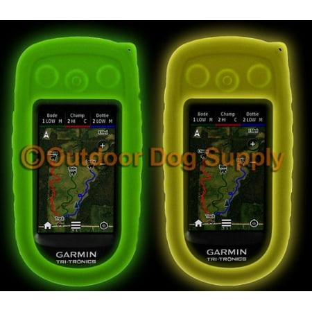 Garmin Replacement Protective Cover - Garmin Alpha 100 Protective Cover Case - Glow in the Dark - 2 Colors to Choose From - Free Shipping (Glow Green)