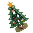 thumbnail image 3 of Árbol de Navidad de madera de mesa, exquisito mini árbol de Navidad de escritorio convenientemente ubicado, decoración para centro comercial, hotel, decoración navideña verde, 3 of 13