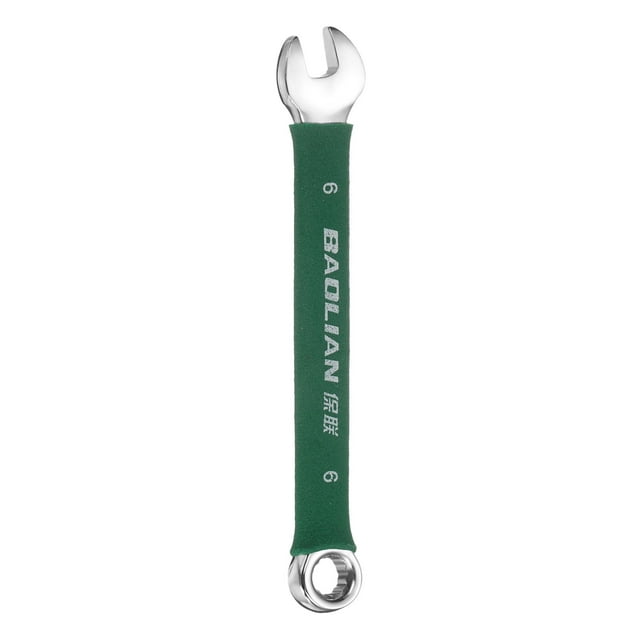 Uxcell 6mm Metric Combination Wrench CR-V Steel 12 Point Spanner Wrenches